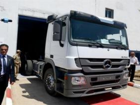 Le premier camion sous le label Mercedes-Benz sorti, ce mercredi, de l'usine de la SNVI de Rouiba